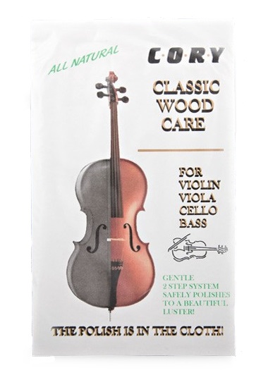 Cory Classic Wood Care Cloth Set (Violin, Cello, etc) Piano Traders