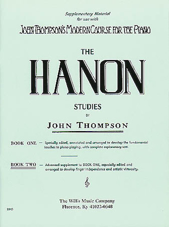 The Hanon Studies by John Thompson Book 2 Piano Traders