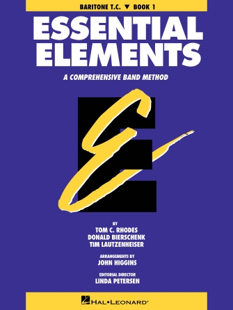 Essential Elements Baritone TC Book 1 Piano Traders