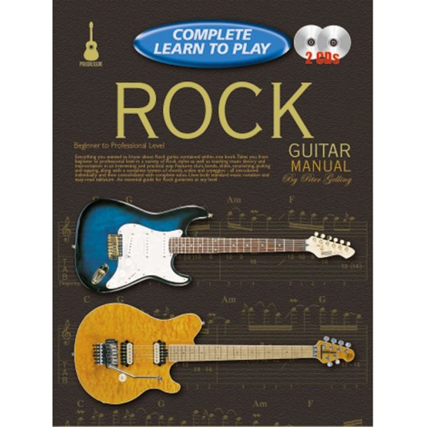 Progressive Complete Learn to Play Rock Guitar Piano Traders