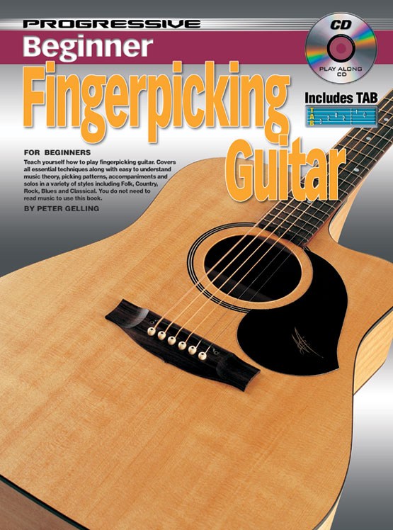 Progressive Beginner Fingerpicking Guitar Piano Traders