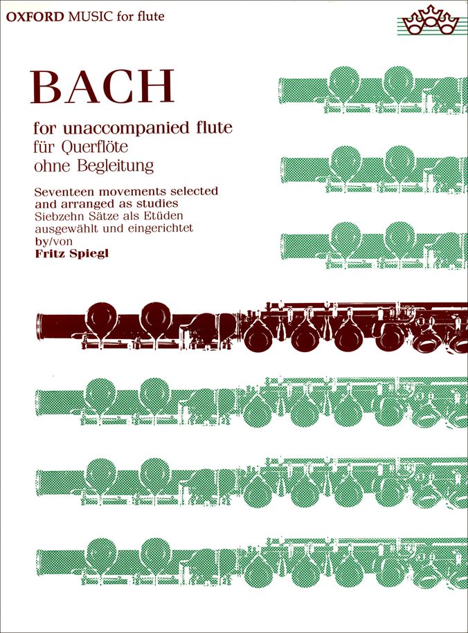 Bach Studies for Unaccompanied Flute (Oxford) Piano Traders