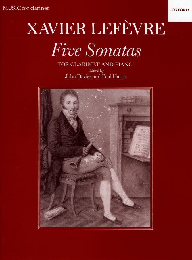 Lefevre Five Sonatas for Clarinet and Piano (Oxford) Piano Traders