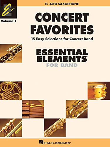 Essential Elements Concert Favorites Alto Sax 1 Piano Traders