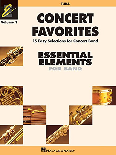 Essential Elements Concert Favorites Tuba 1 Piano Traders