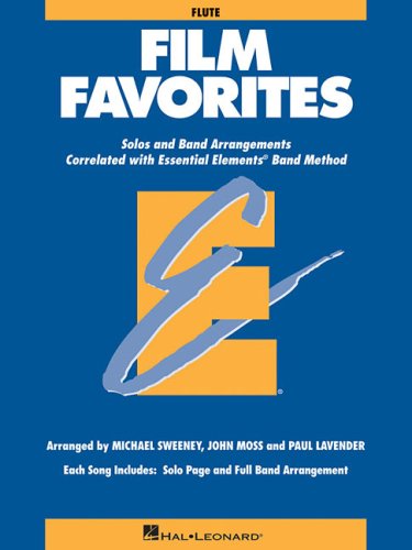 Essential Elements Film Favorites Flute Piano Traders