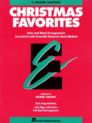 Essential Elements Christmas Favorites Baritone Sax Piano Traders