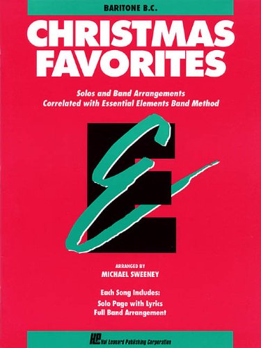 Essential Elements Christmas Favorites Baritone BC Piano Traders