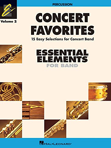 Essential Elements Concert Favorites Percussion 2 Piano Traders