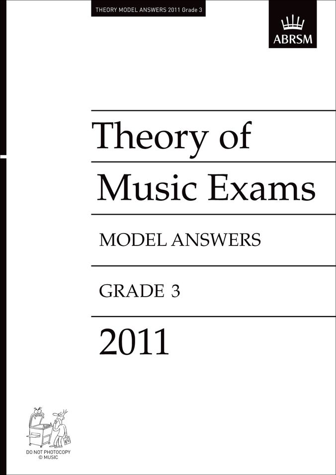 ABRSM Theory Model Answers 2011, G3 Piano Traders