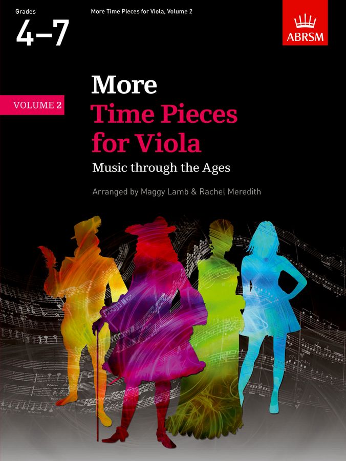 More Time Pieces for Viola vol 2 (G4-7) Piano Traders