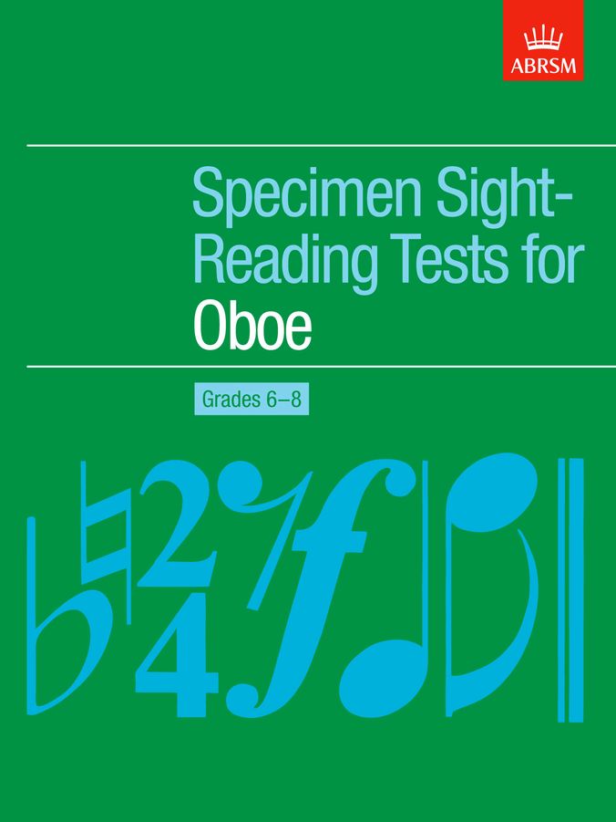 ABRSM Oboe Sight Reading G6-8 Piano Traders