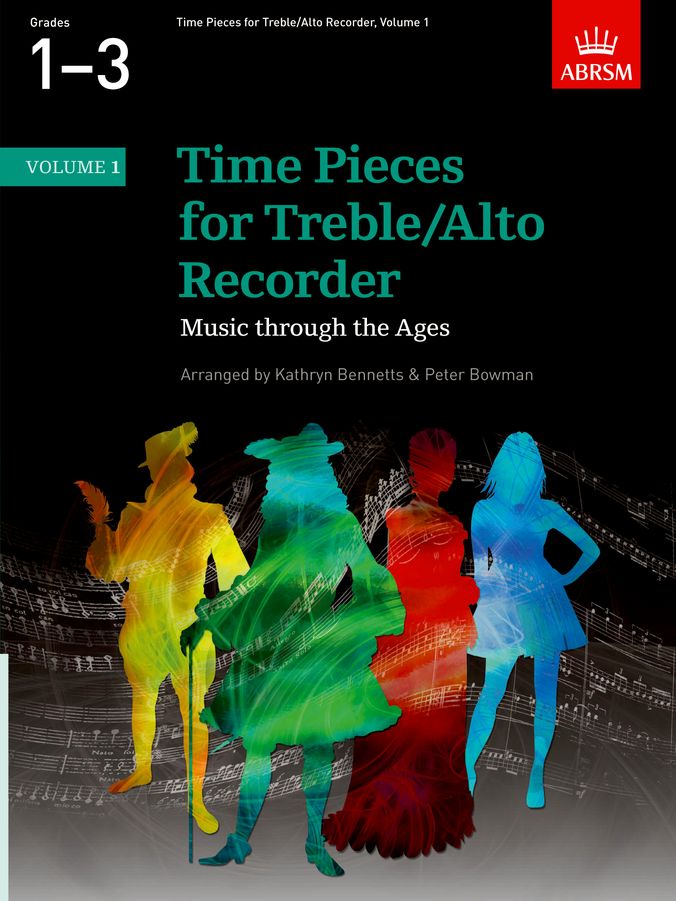 Time Pieces for Treble/Alto Recorder vol 1 (G1-3) Piano Traders