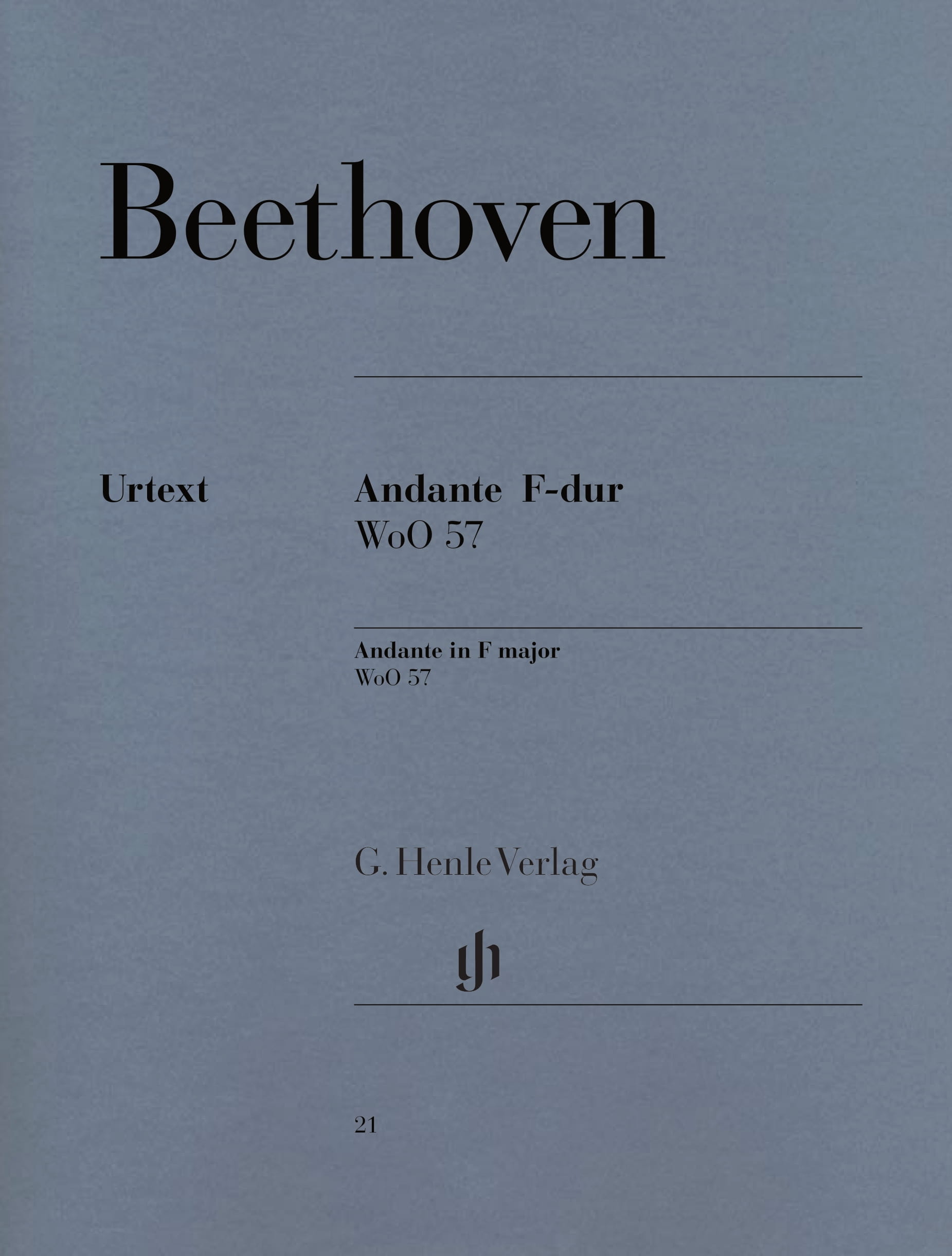 Beethoven Andante in F Major WoO 57 (Henle) Piano Traders