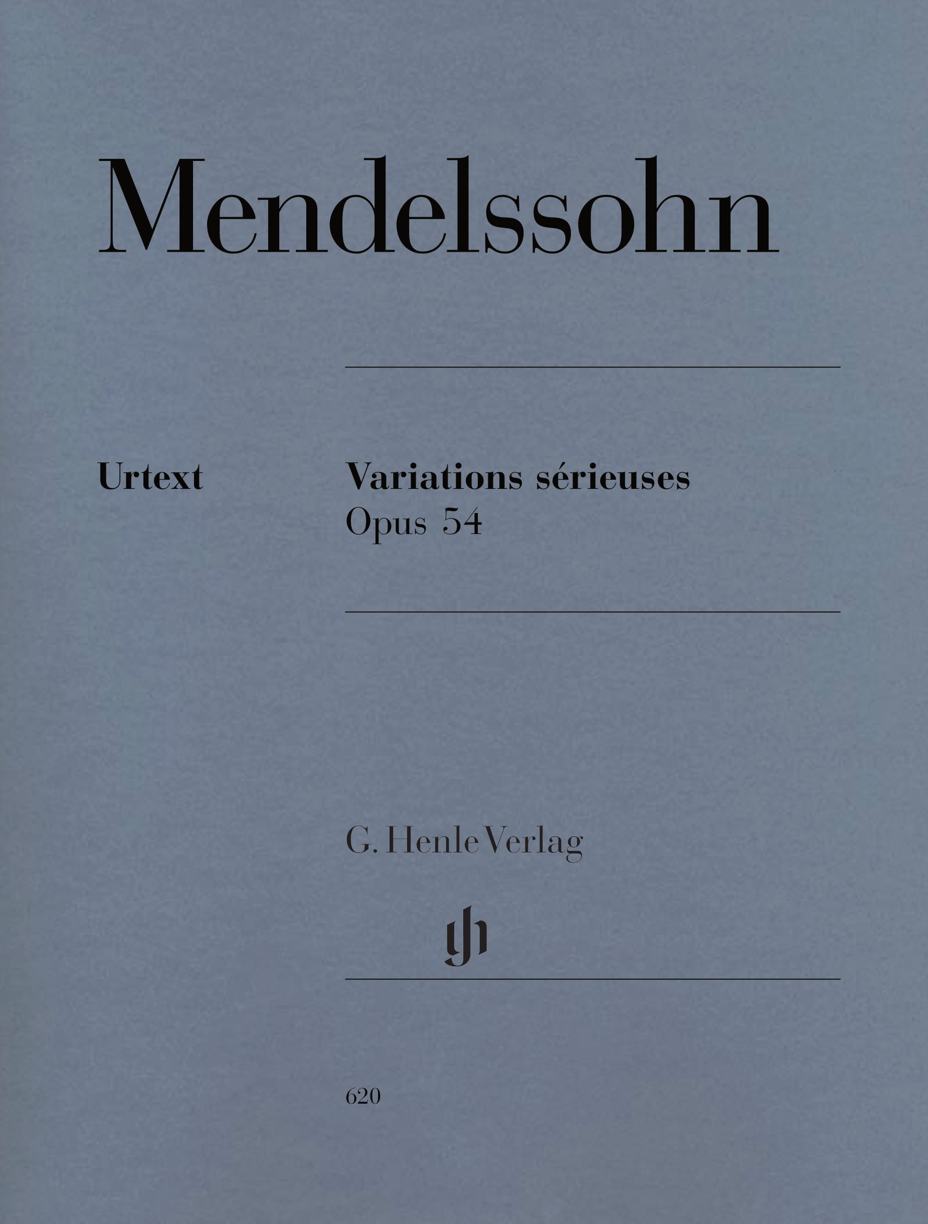 Mendelssohn Variations Serieuses Op. 54 (Henle) Piano Traders