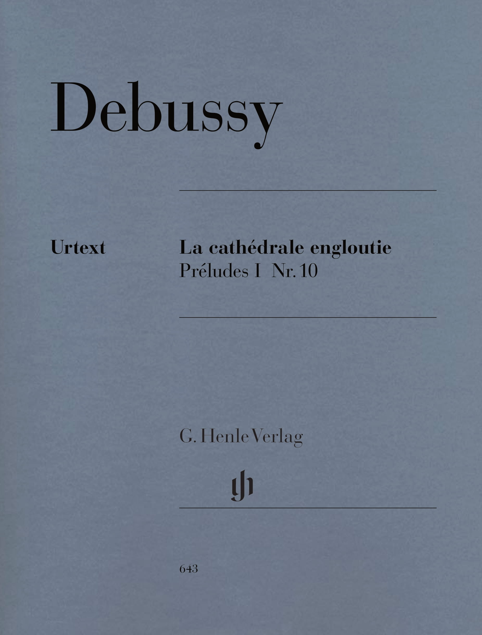 Debussy La Cathedrale engloutie Preludes I No.10 (Henle) Piano Traders