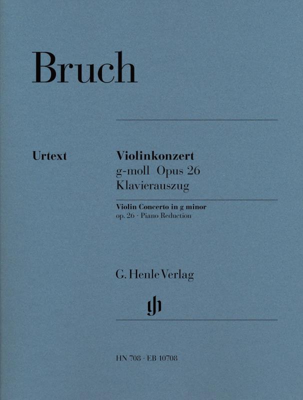 Bruch Violin Concerto in G minor Op. 26 (Henle) Piano Traders