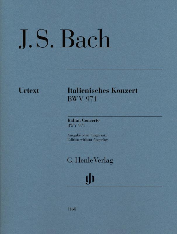 Bach Italian Concerto BWV 971 (without fingering) (HENLE) Piano Traders