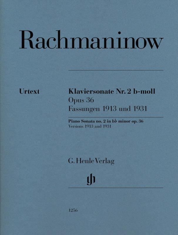 Rachmaninoff Piano Sonata No.2 in Bb minor Op.36 (Henle) Piano Traders