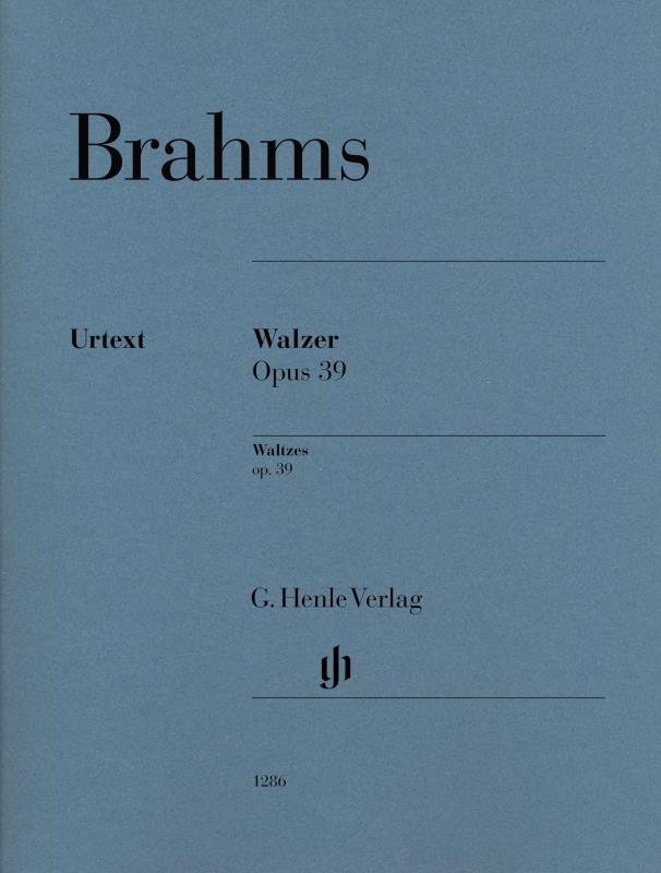 Brahms Waltzes Op.39 (Henle) Piano Traders