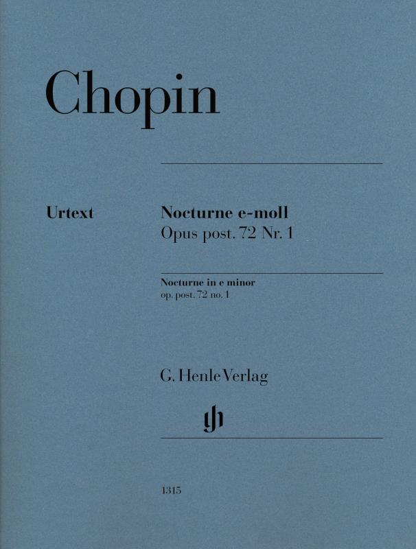 Chopin Nocturne in E minor Op.72 No.1 (Henle) Piano Traders