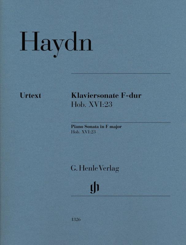 Haydn Piano Sonata in F major Hob.XVI:23 (Henle) Piano Traders