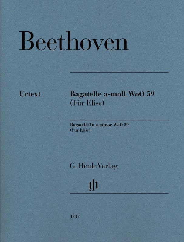 Beethoven Fur Elise (Henle) Piano Traders