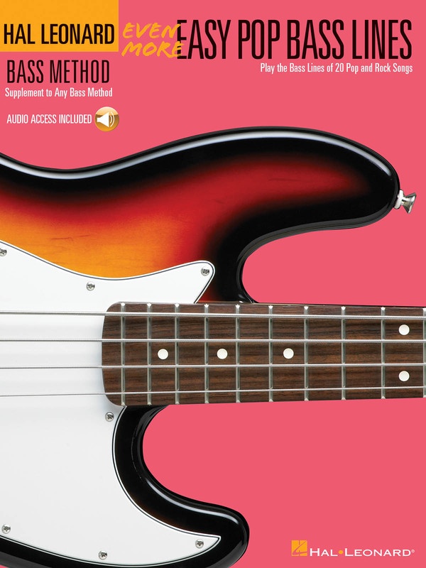 Hal Leonard Even More Easy Pop Bass Lines Piano Traders