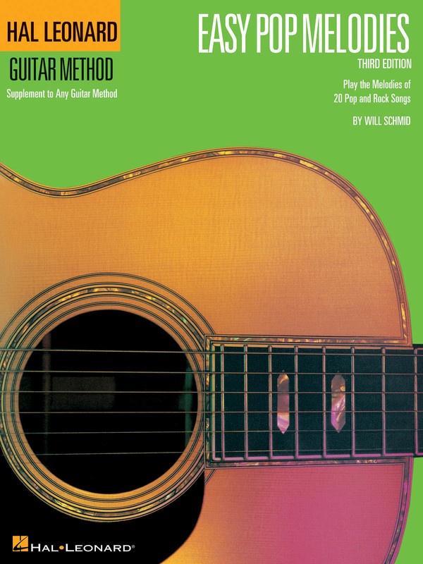 Hal Leonard Easy Pop Melodies Guitar Piano Traders