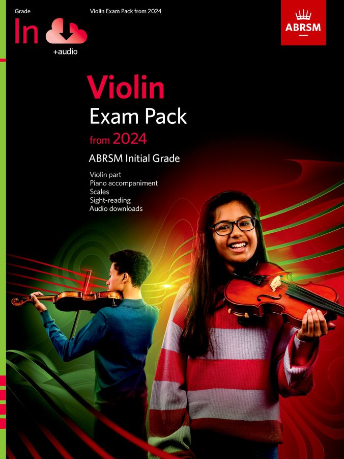 ABRSM Violin Exam Pack, Initial 2024 (Audio) Piano Traders
