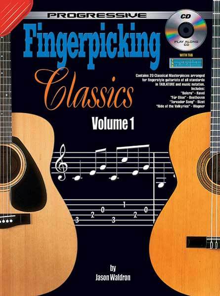 Progressive Fingerpicking Classics Guitar Vol. 1 Piano Traders
