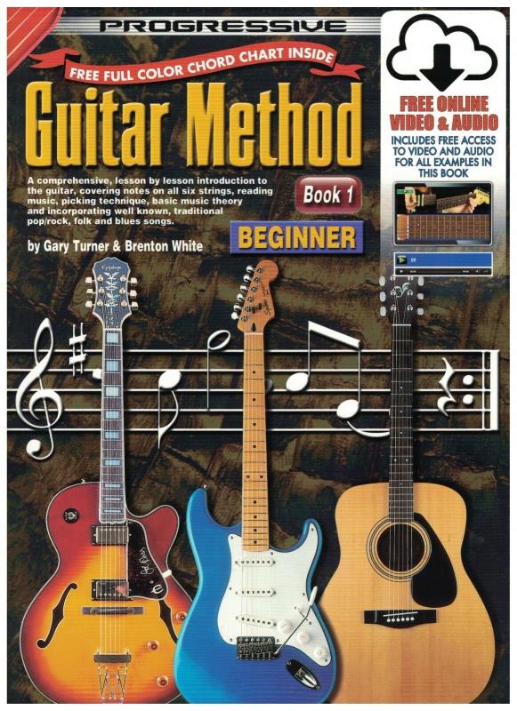Progressive Guitar Method Book 1 (Beg) Piano Traders