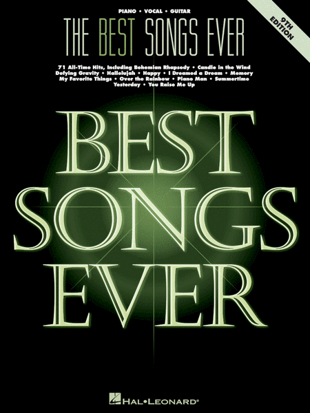 The Best Songs Ever PVG (9th ed.) Piano Traders
