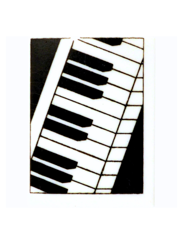 Eraser – white Piano Traders