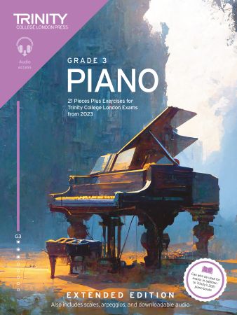 Trinity Piano Exams from 2023 Extended Ed G3 Piano Traders