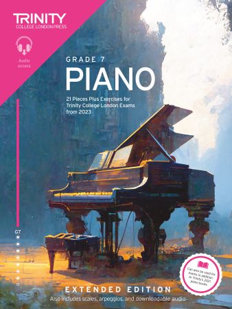 Trinity Piano Exams from 2023 Extended Ed G7 Piano Traders