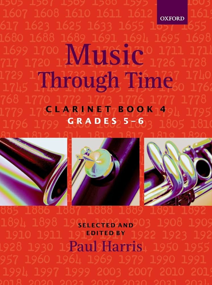 Music Through Time Clarinet Book 4 Piano Traders