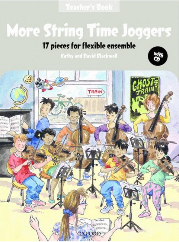 More String Time Joggers Teacher BK/CD Piano Traders