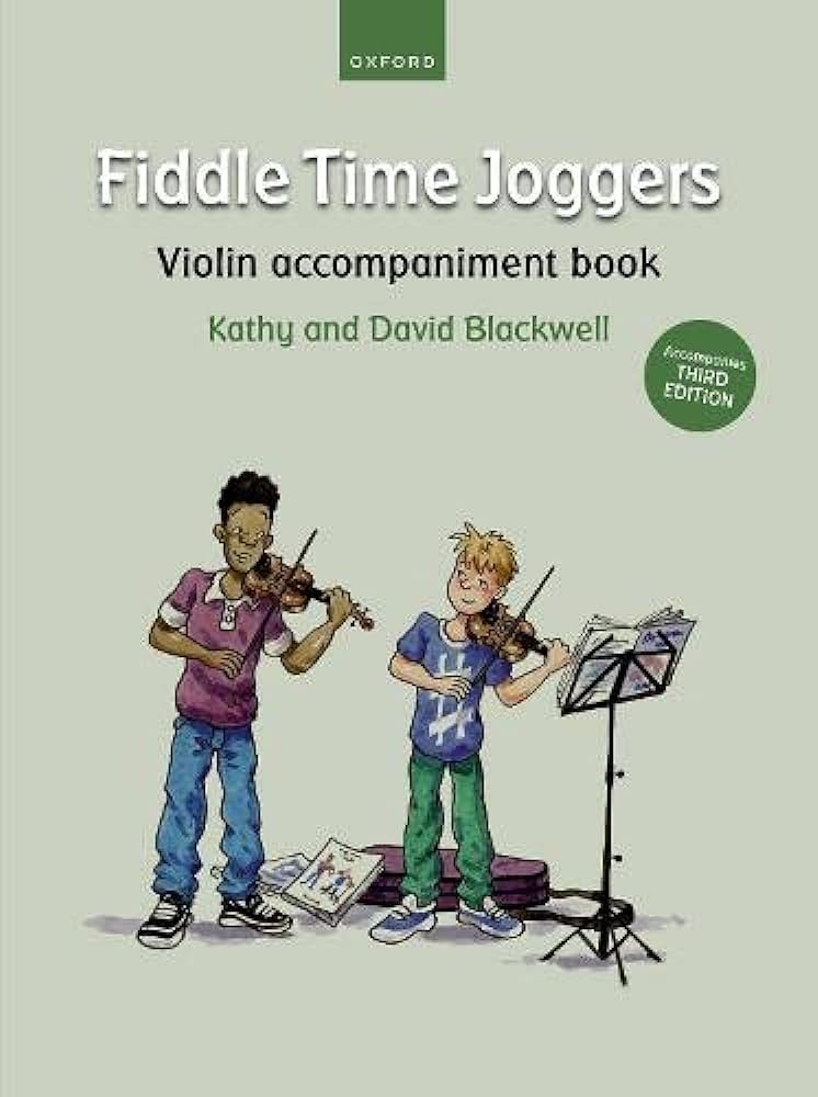 Fiddle Time Joggers Violin Accompaniment Piano Traders