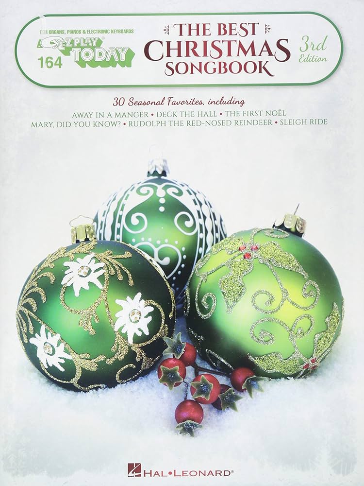 EZ PLAY 164 – The Best Christmas Songbook – 3rd Edition Piano Traders