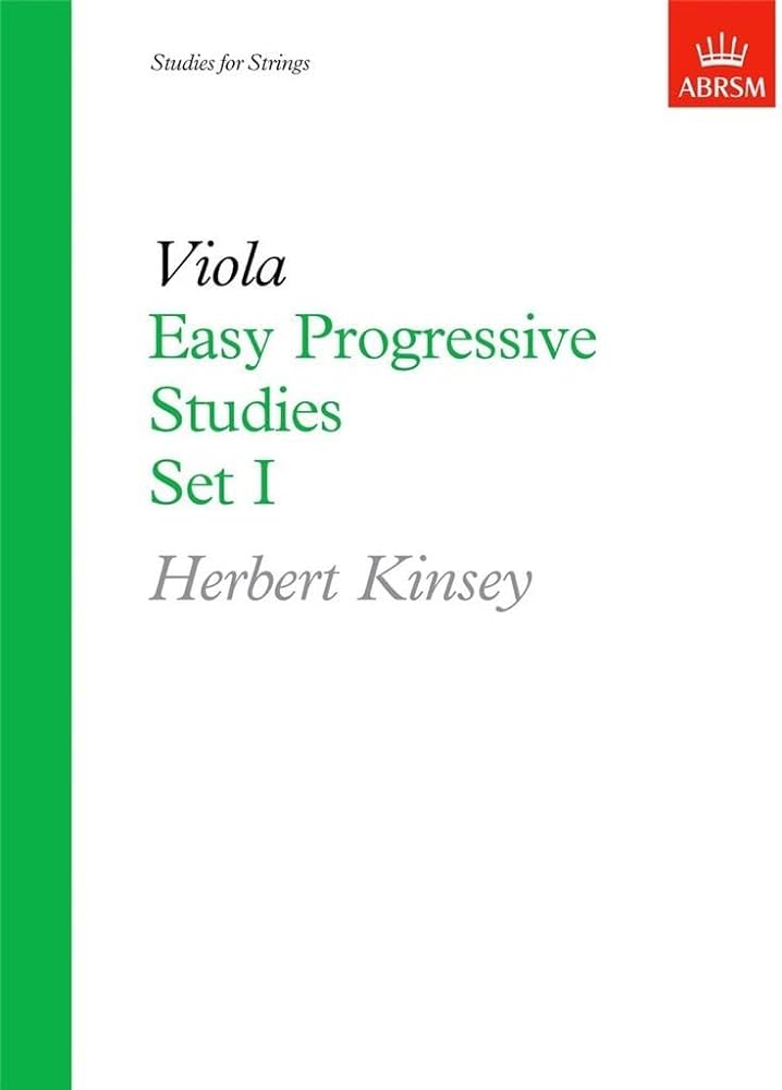 Kinsey Viola Easy Progressive Studies Set I (ABRSM) Piano Traders