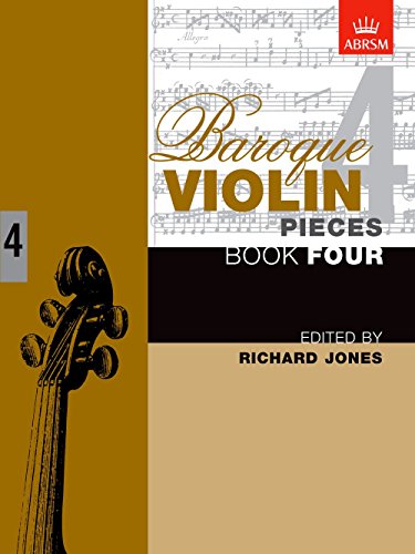 Baroque Violin Pieces, Book 4 Piano Traders