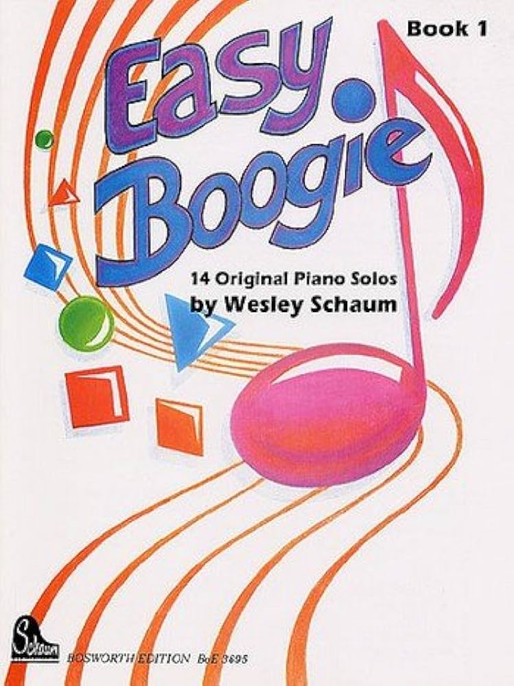 Schaum Easy Boogie Book 1 Piano Traders