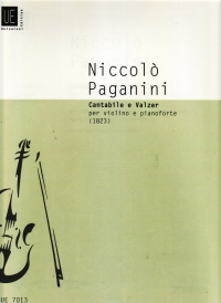 Paganini Cantabile & Waltz Violin & Piano Piano Traders