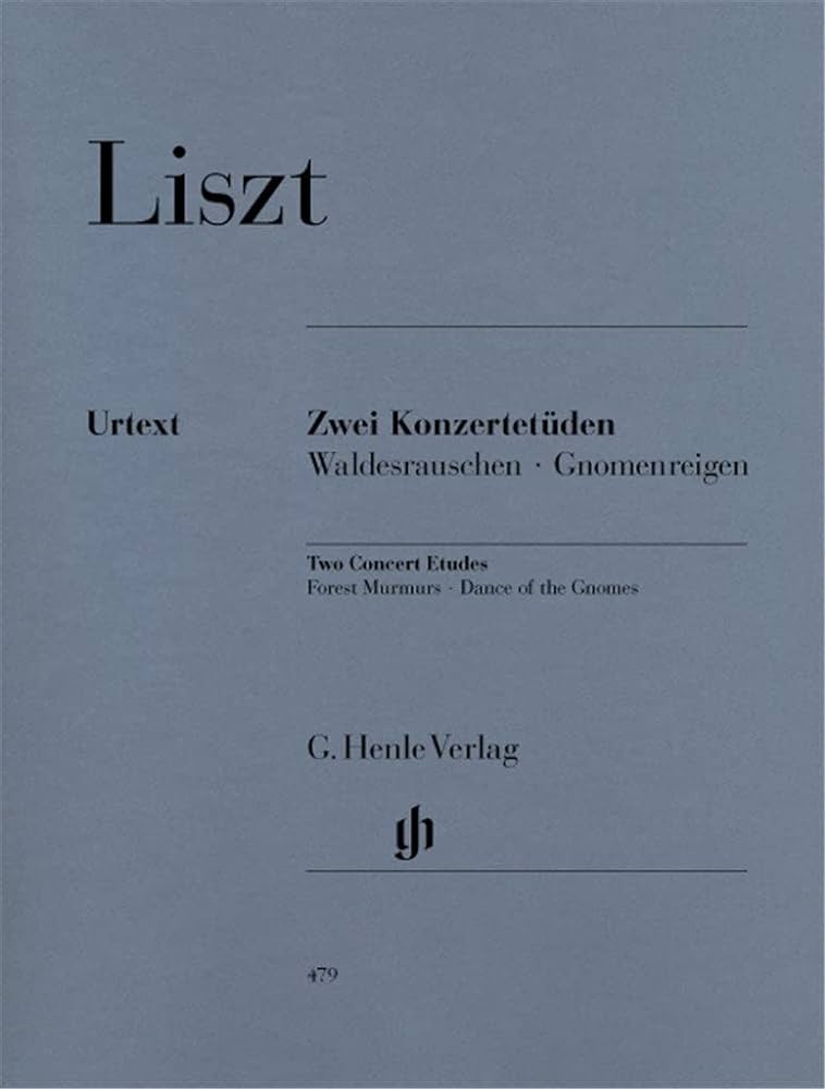 Liszt 2 Concert Etudes (Henle) Piano Traders