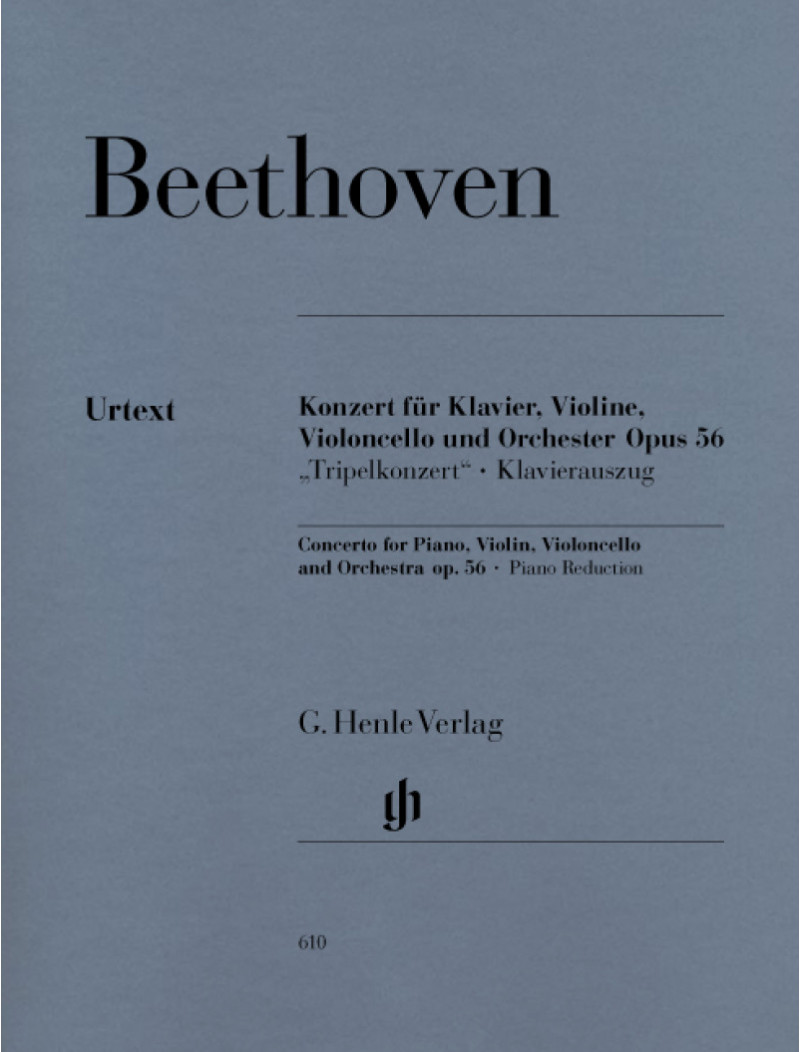 Beethoven Triple Concerto Op.56 Piano Reduction Piano Traders