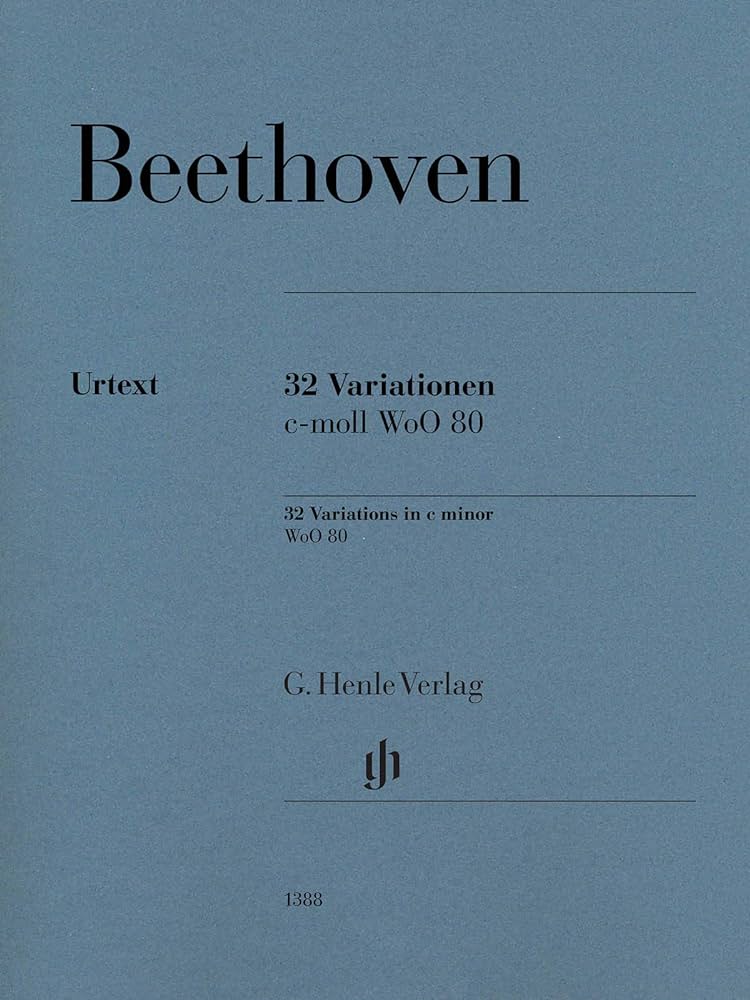 Beethoven 32 Variations in C minor WoO 80  (Henle) Piano Traders