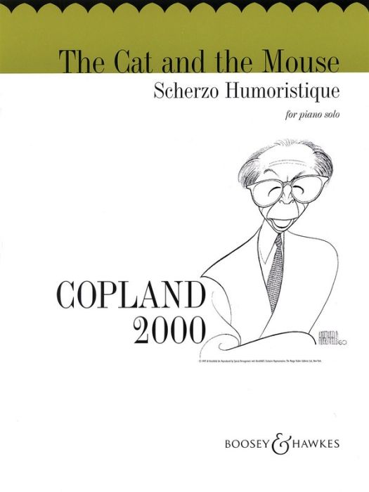 Copland Scherzo Humoristique Cat and Mouse Piano (B&H-HL) Piano Traders
