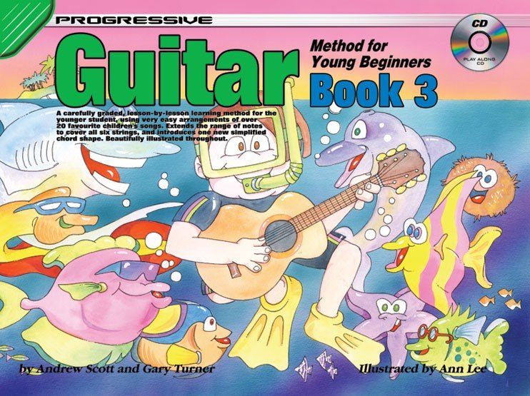 Progressive Guitar Young Beginner Book 3 Piano Traders