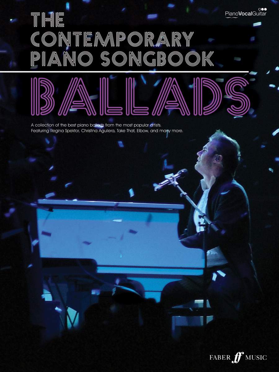 The Contemporary Piano Songbook Ballads PVG Piano Traders